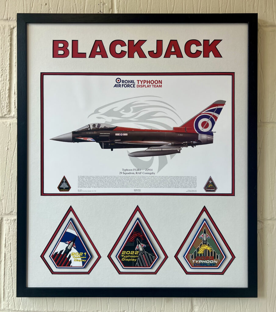 Blackjack commemoration presentation