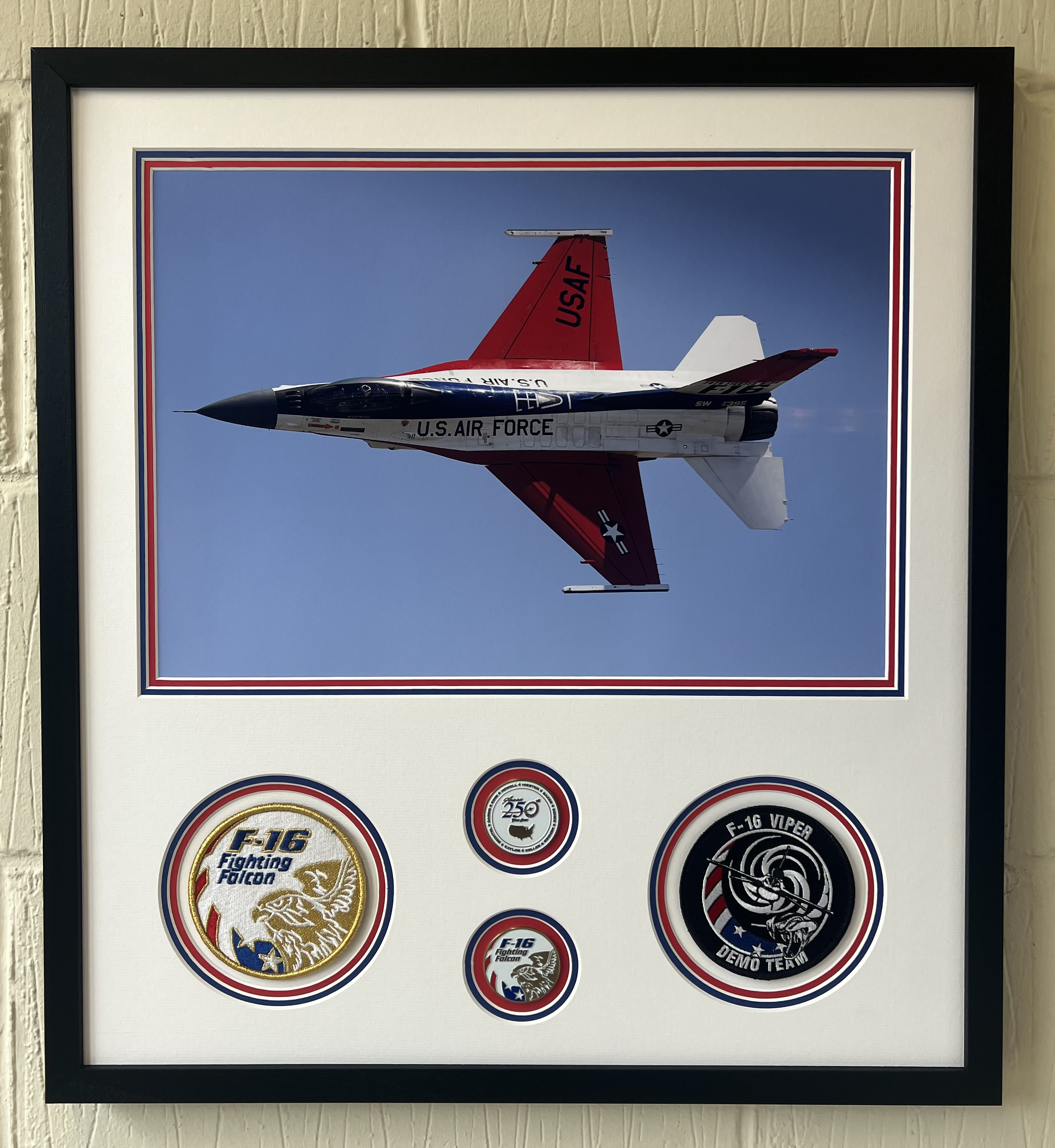 USAF F-16 Viper Demo Team presentation