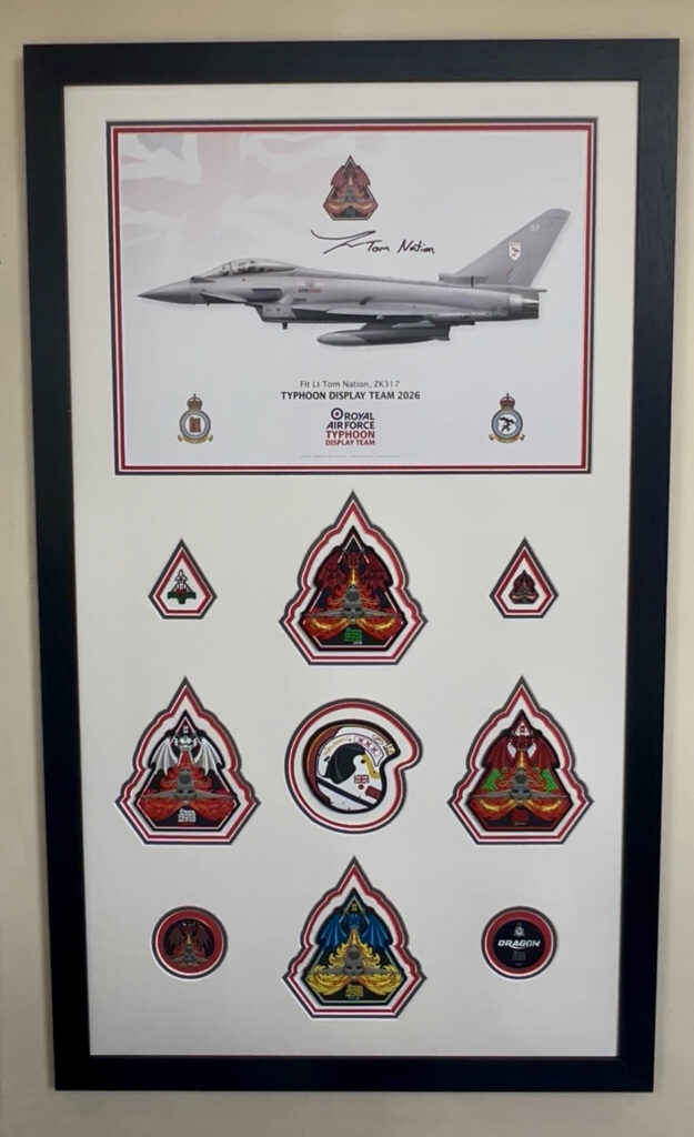 RAF Typhoon Display team End of season presentation